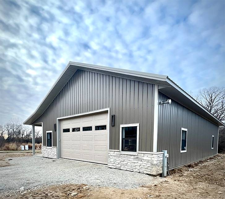 Pole Barns are sturdy structures built to last