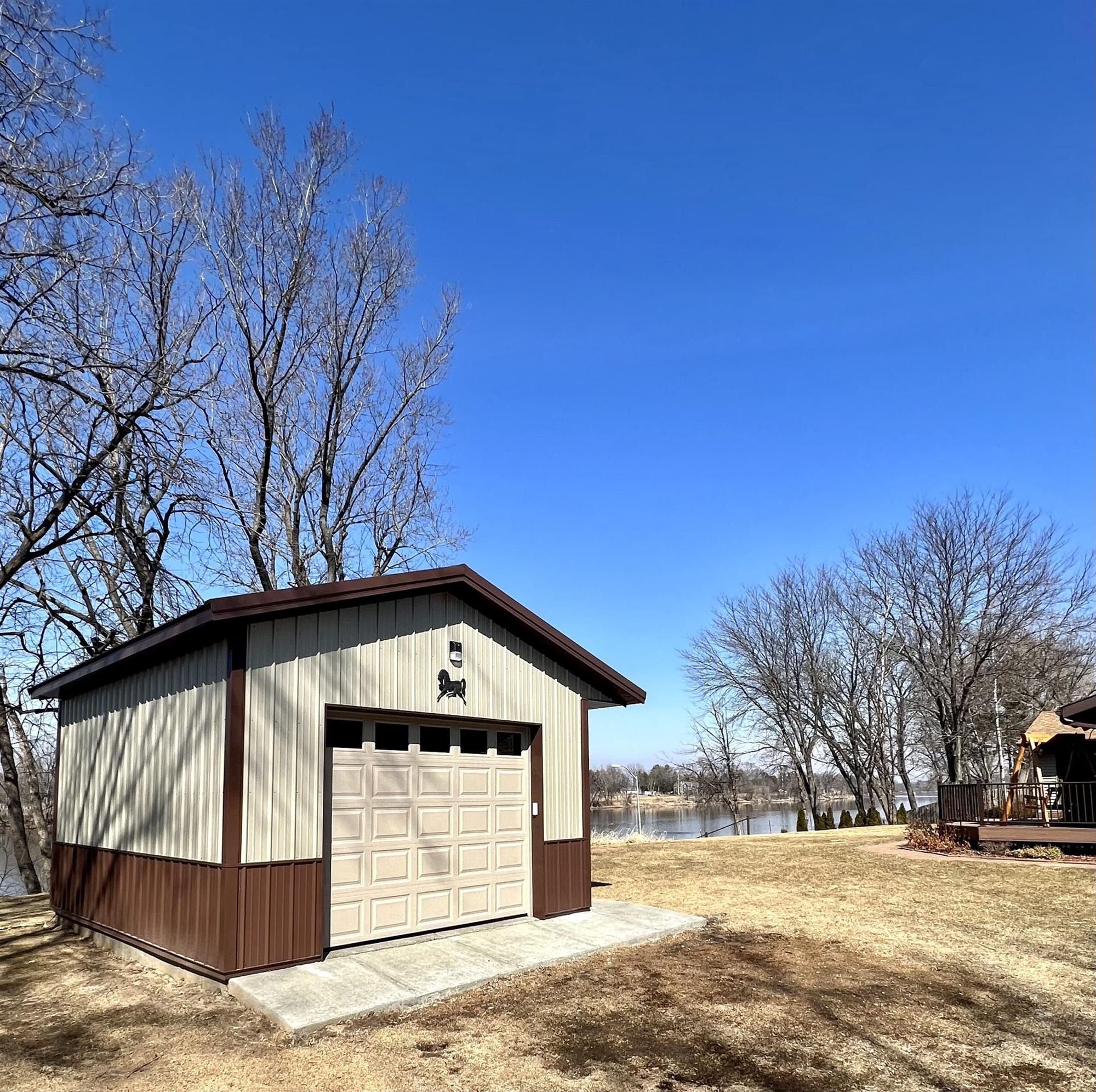 Post Frame Construction Backyard Utility Building