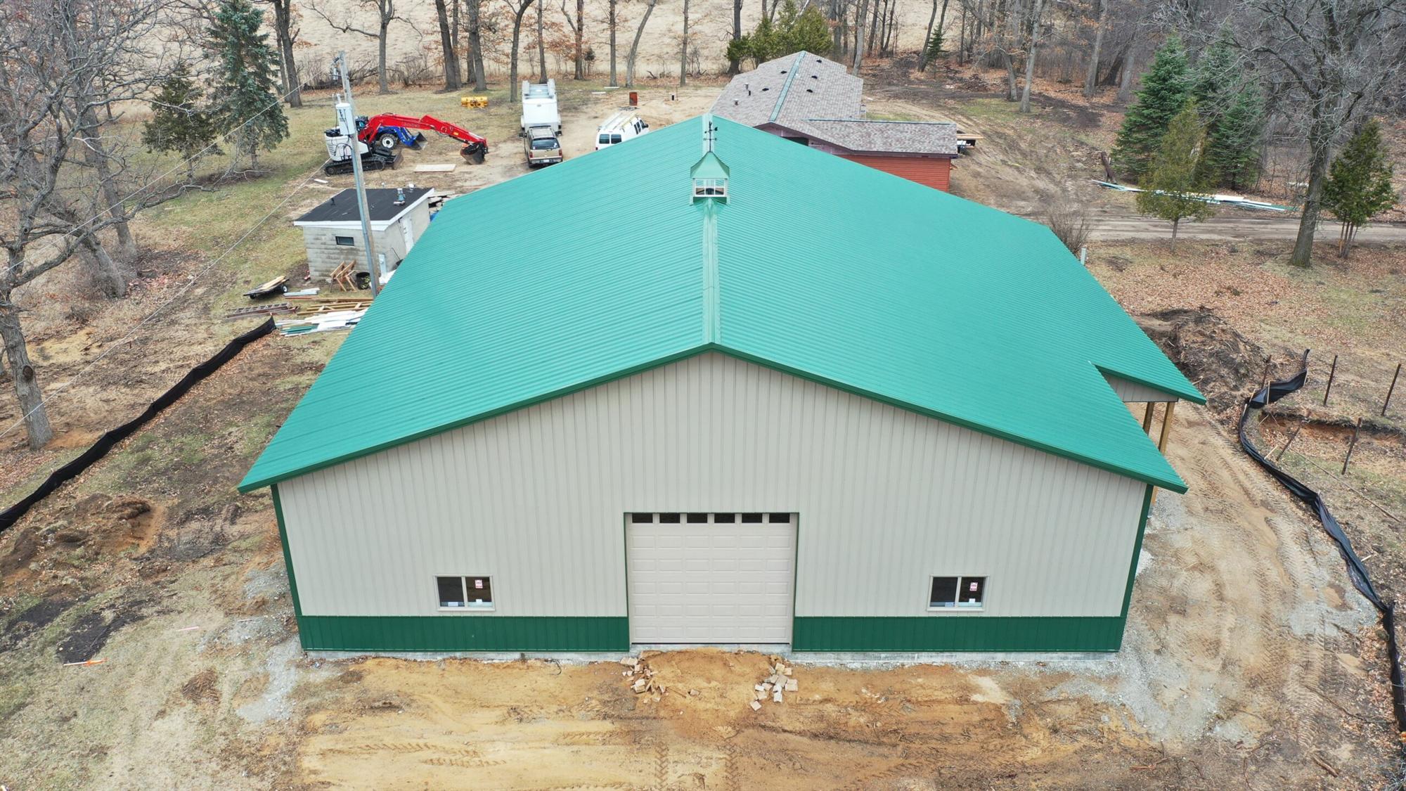 Glass Cupola Post Frame Construction Building