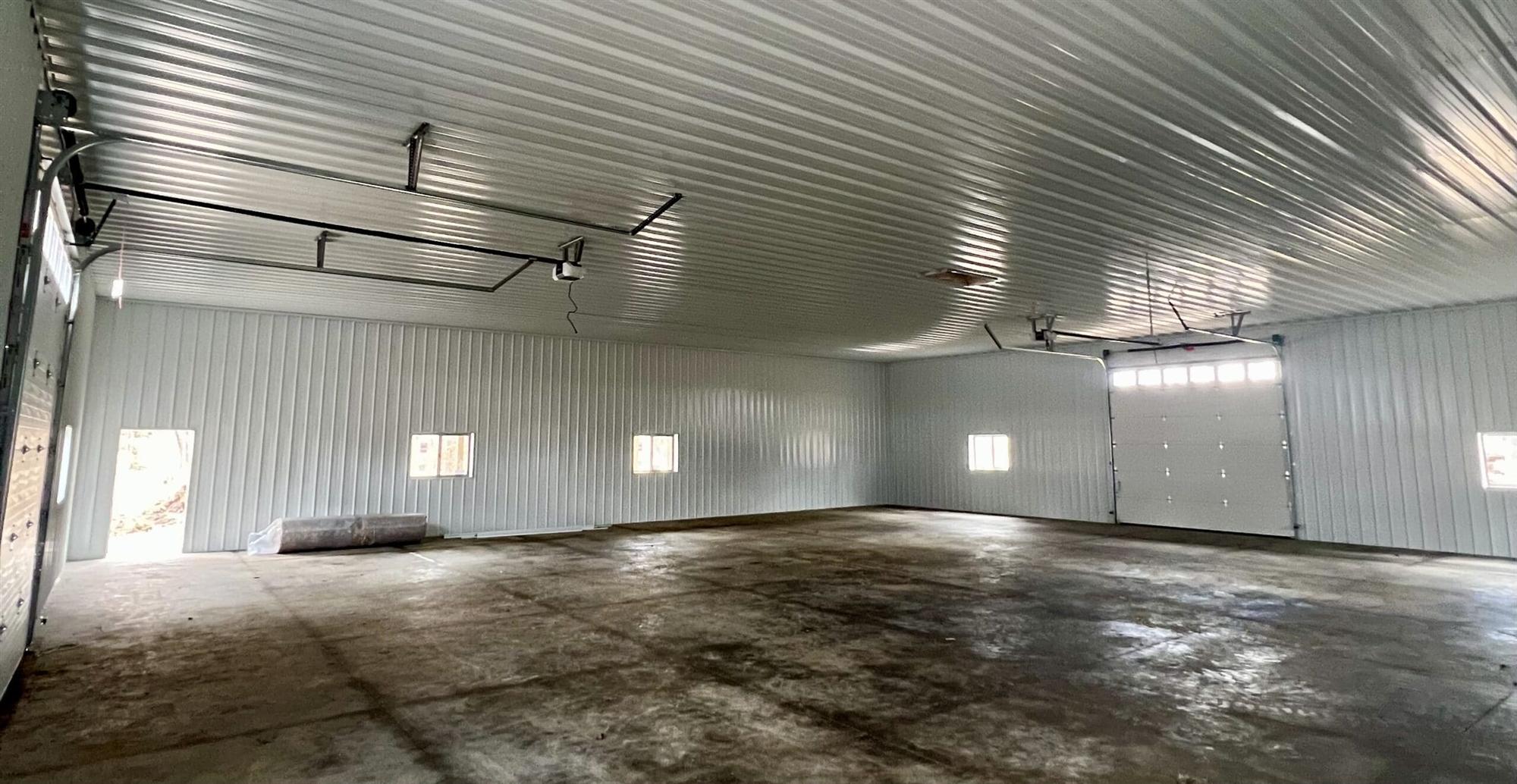 Interior View of Glass Cupola Pole Barn