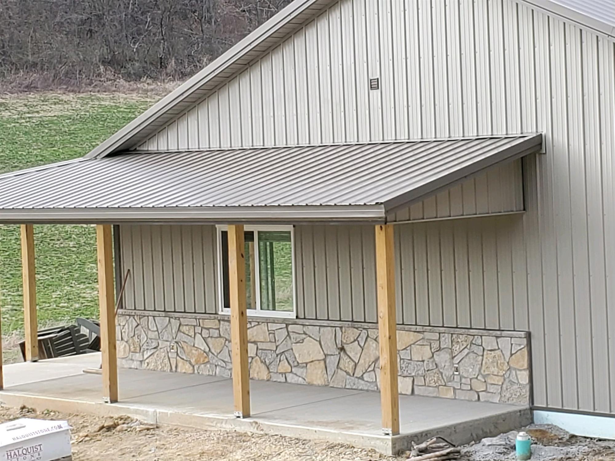 Pole Barn Used as a Hunting Cabin